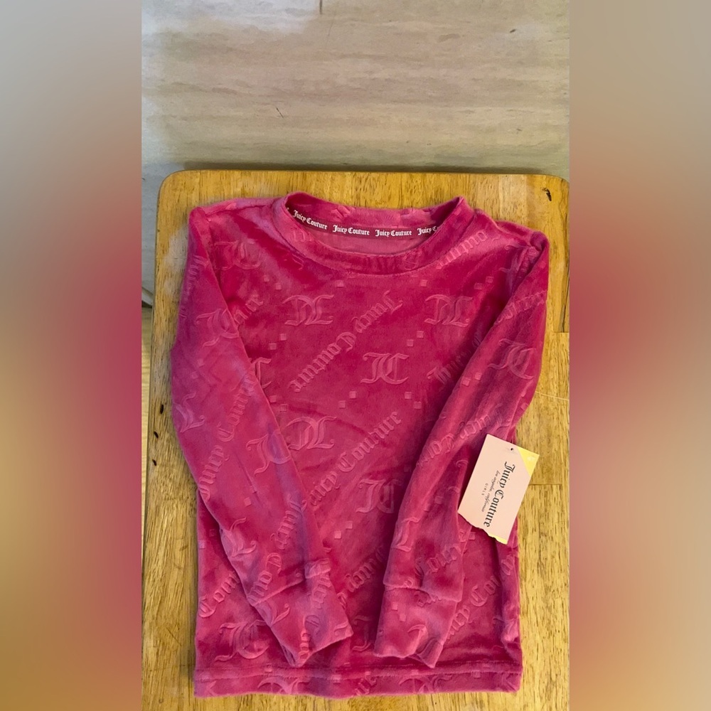 Nwt- Juicy Couture Girls Collection Pullover